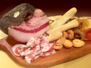 Guanciale di suino stagionato di Montagnana